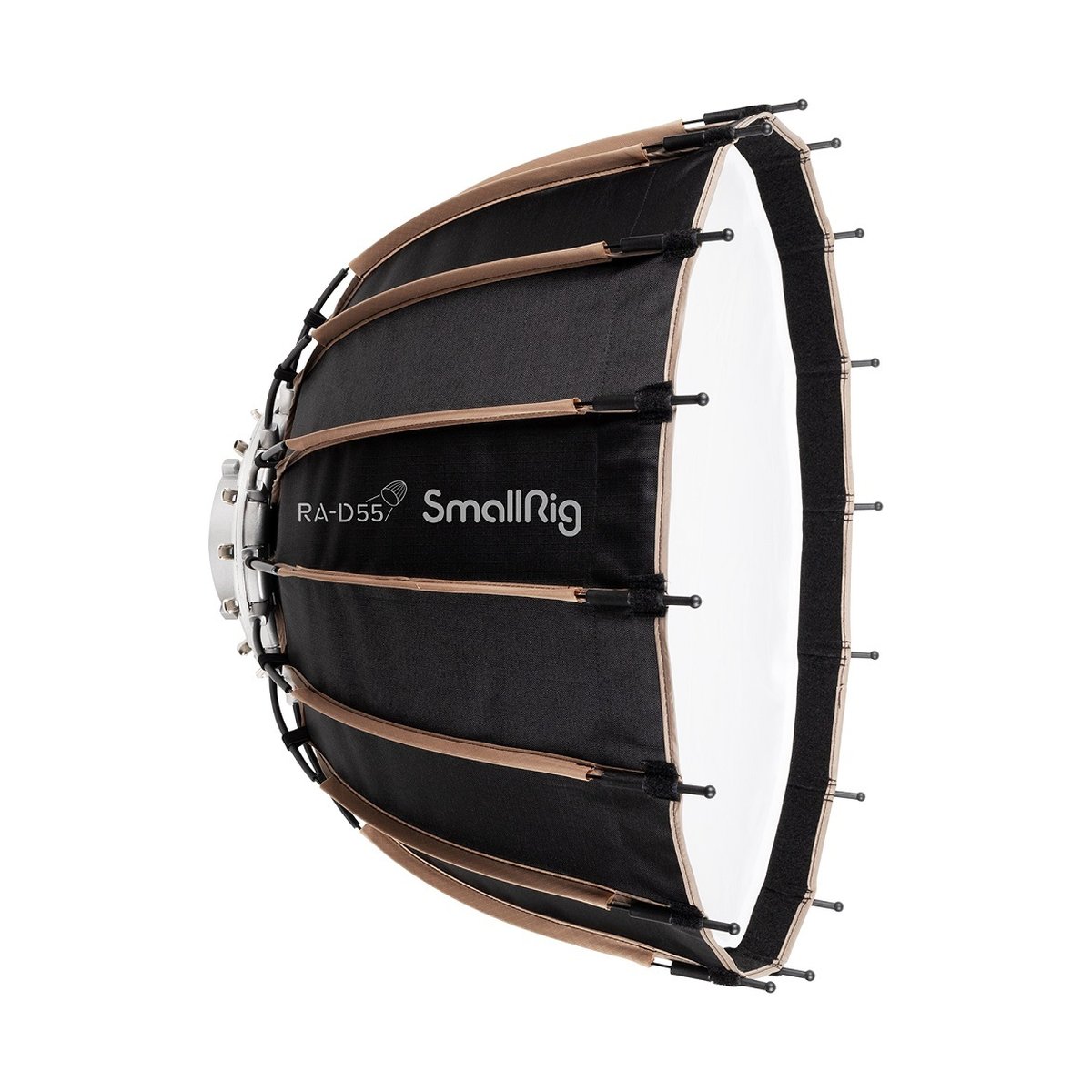 SmallRig 3585 RA-D55 Parabolic Softbox - Seitenansicht der SmallRig RA-D55 Softbox
