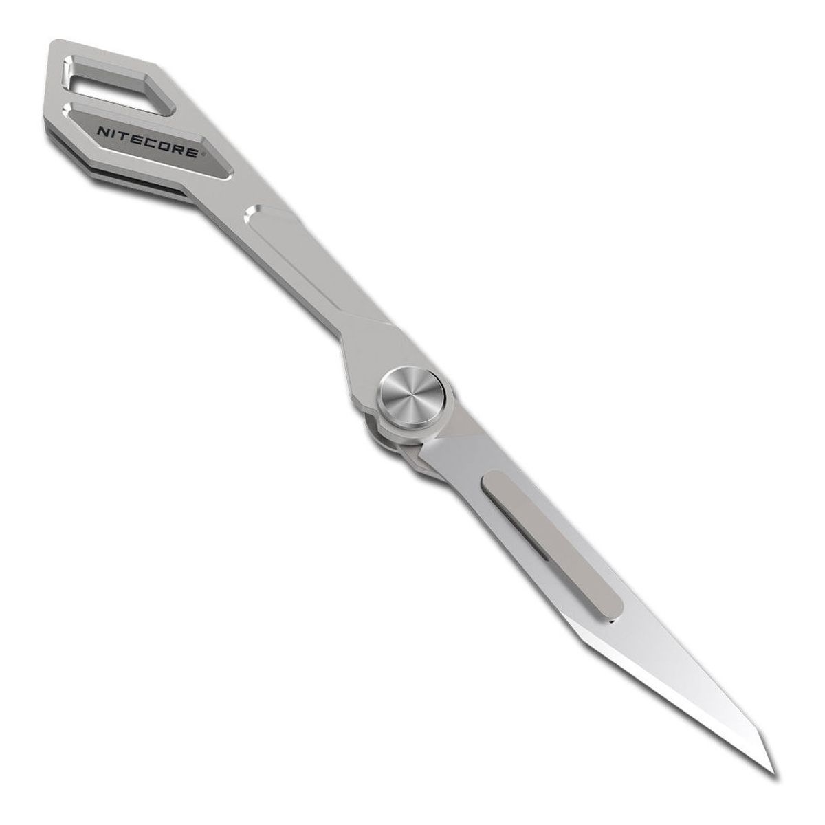 Nitecore NTK05 ultrawinziges Titanium Schlüsselanhänger-Messer