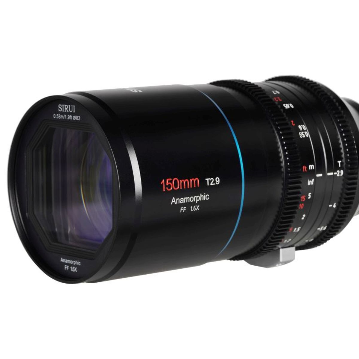 Sirui 150 mm 1:2,9 Venus 1,6-faches anamorphes Vollformat-Objektiv E-Mount