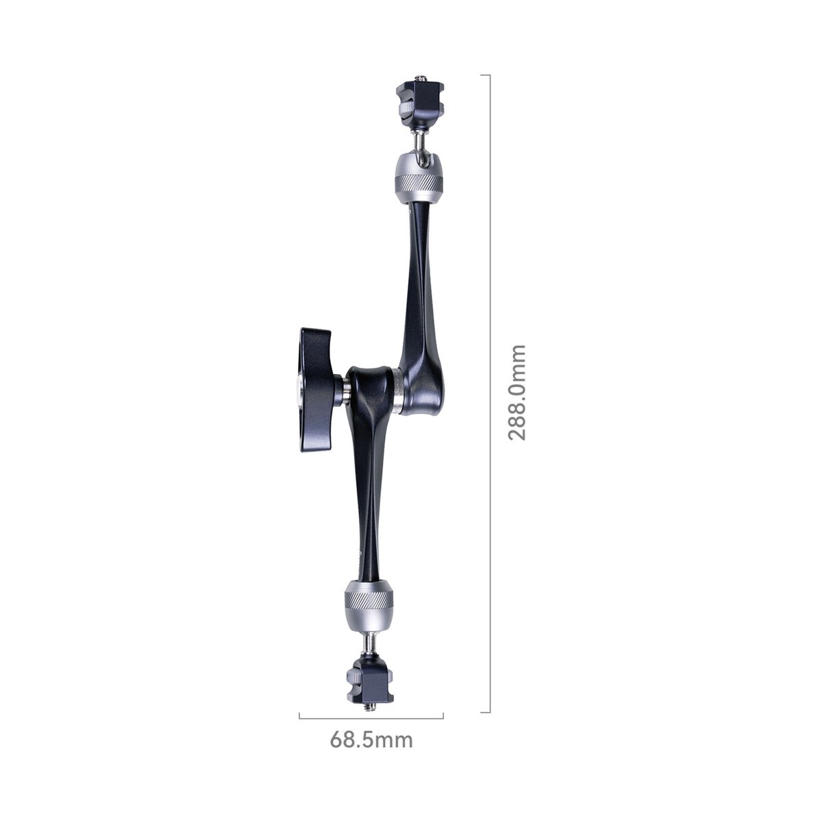 SmallRig 3959 Rosette Arm (11") - Abmessungen Gelenkarm