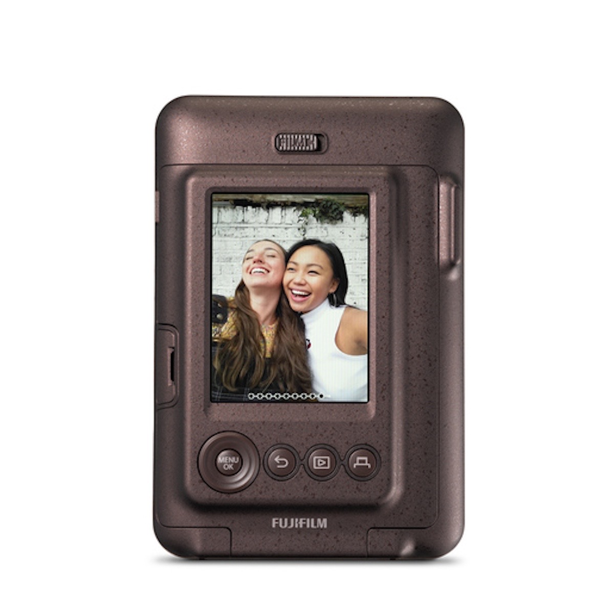 Fujifilm Instax Mini LiPlay Sofortbildkamera Bronze