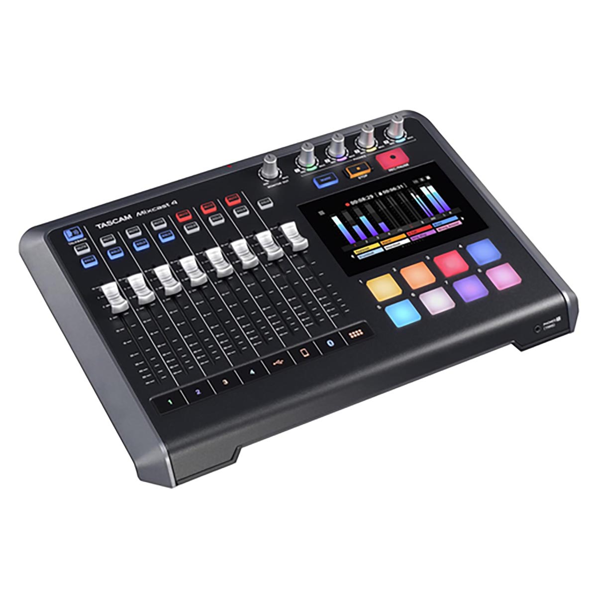 Tascam Mixcast 4 Podcast - Aufnahmemischpult