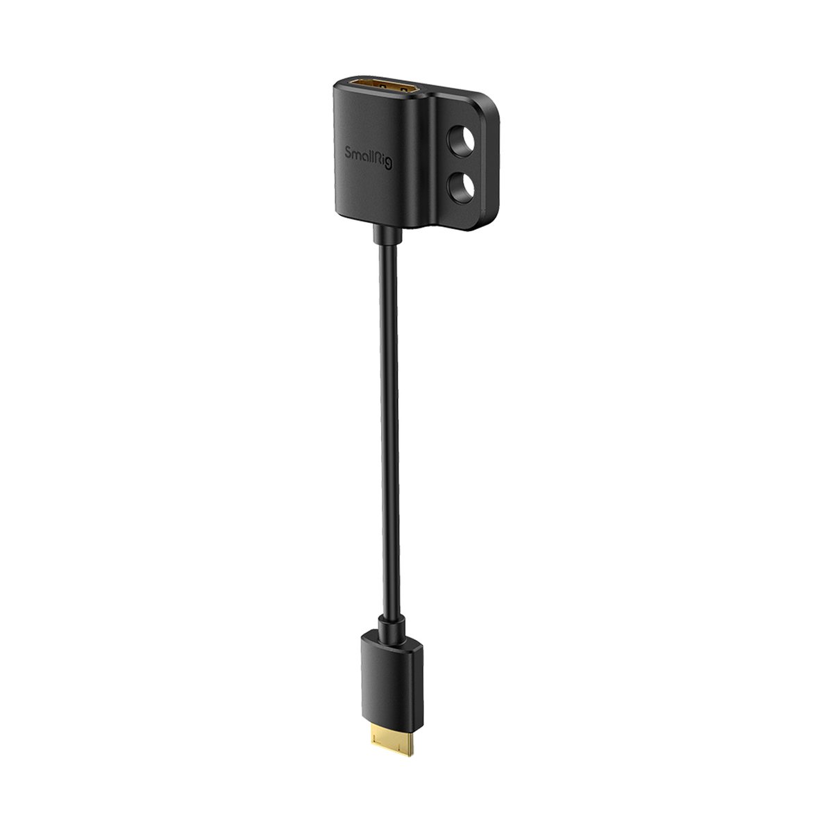 SmallRig 3020 Ultra Slim 4K HDMI Adapterkabel C auf A - SmallRig HDMI-Adapterkabel mit Montagehalterung und Stecker.