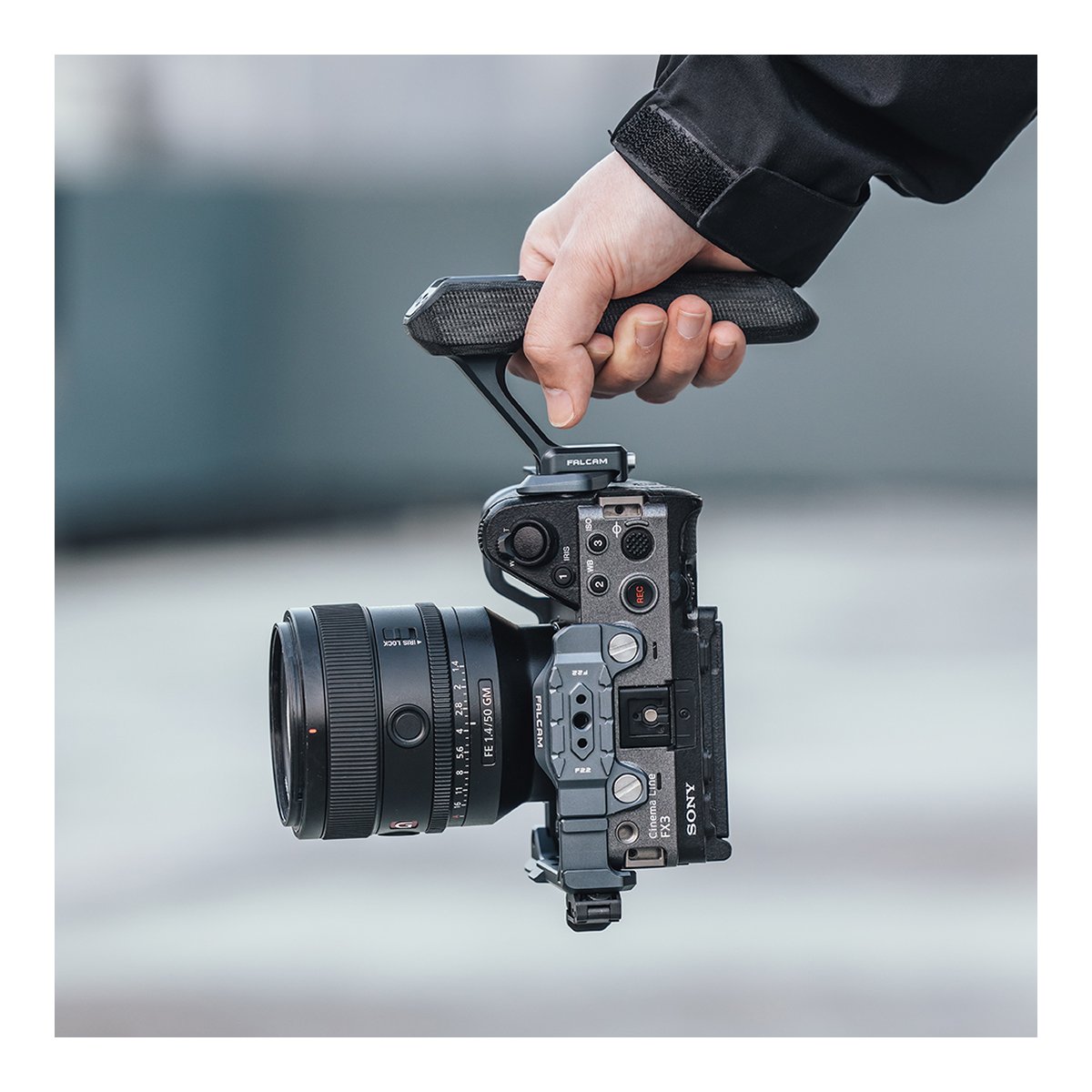 Falcam F22&F38&F50 Quick Release Basic Cage Kit(For Sony FX3/FX30)