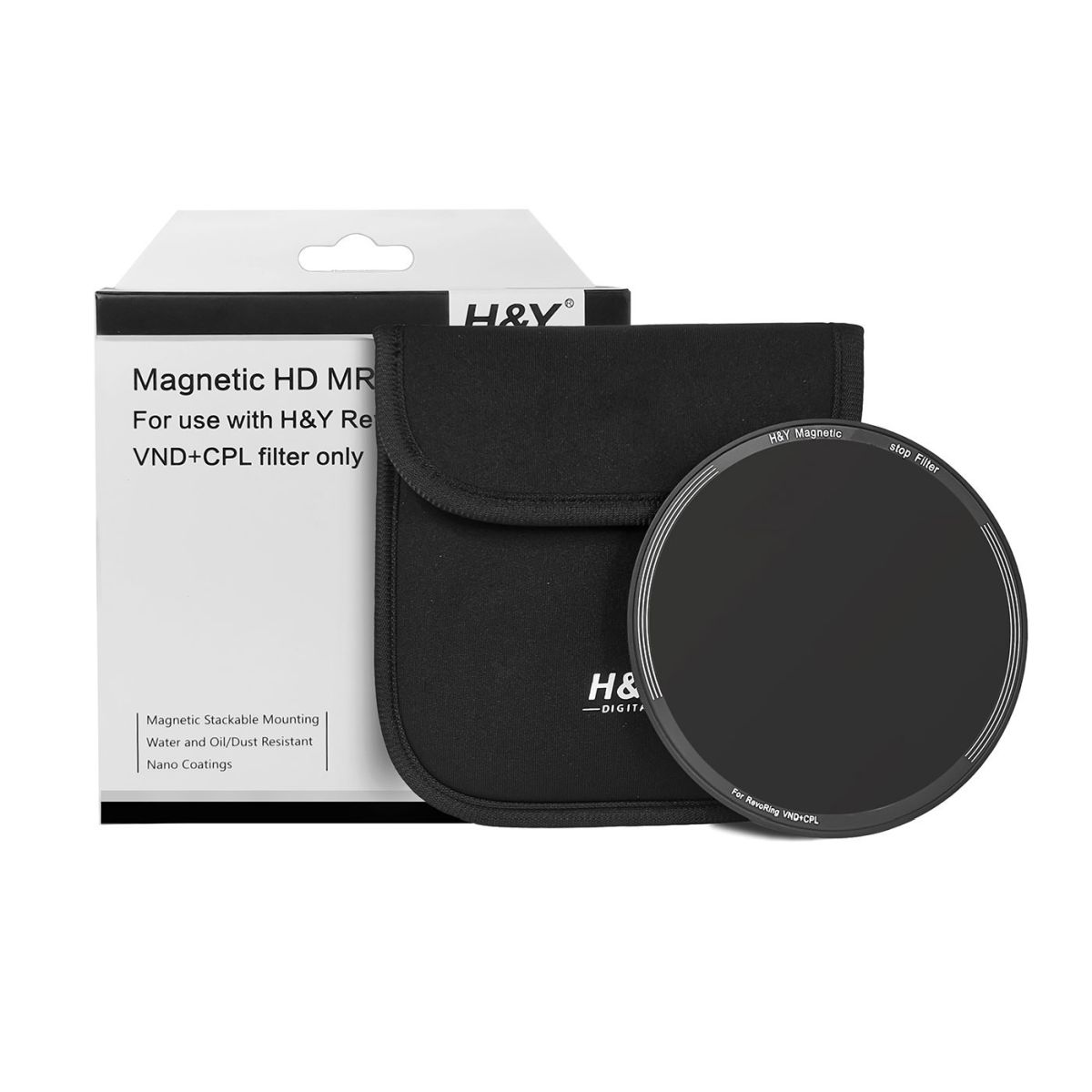 H&Y Magnetfilter ND16 für REVORING 58 - 77 mm