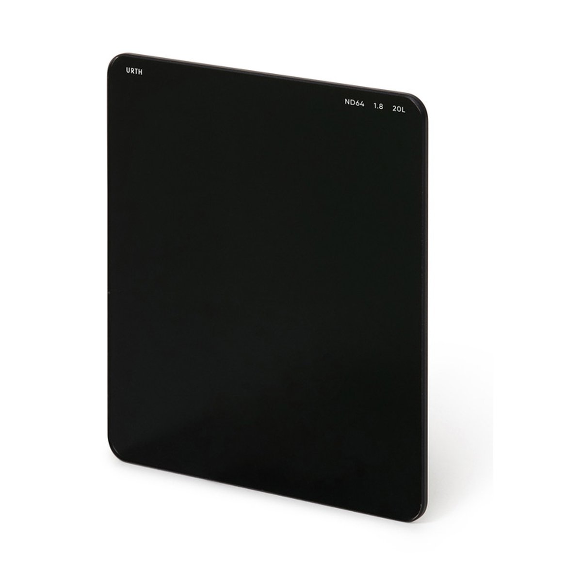 Urth 75 x 85mm ND64 (6 Stop) Filter (Plus+) - Urth ND64 Rechteckfilter, schräg von vorne