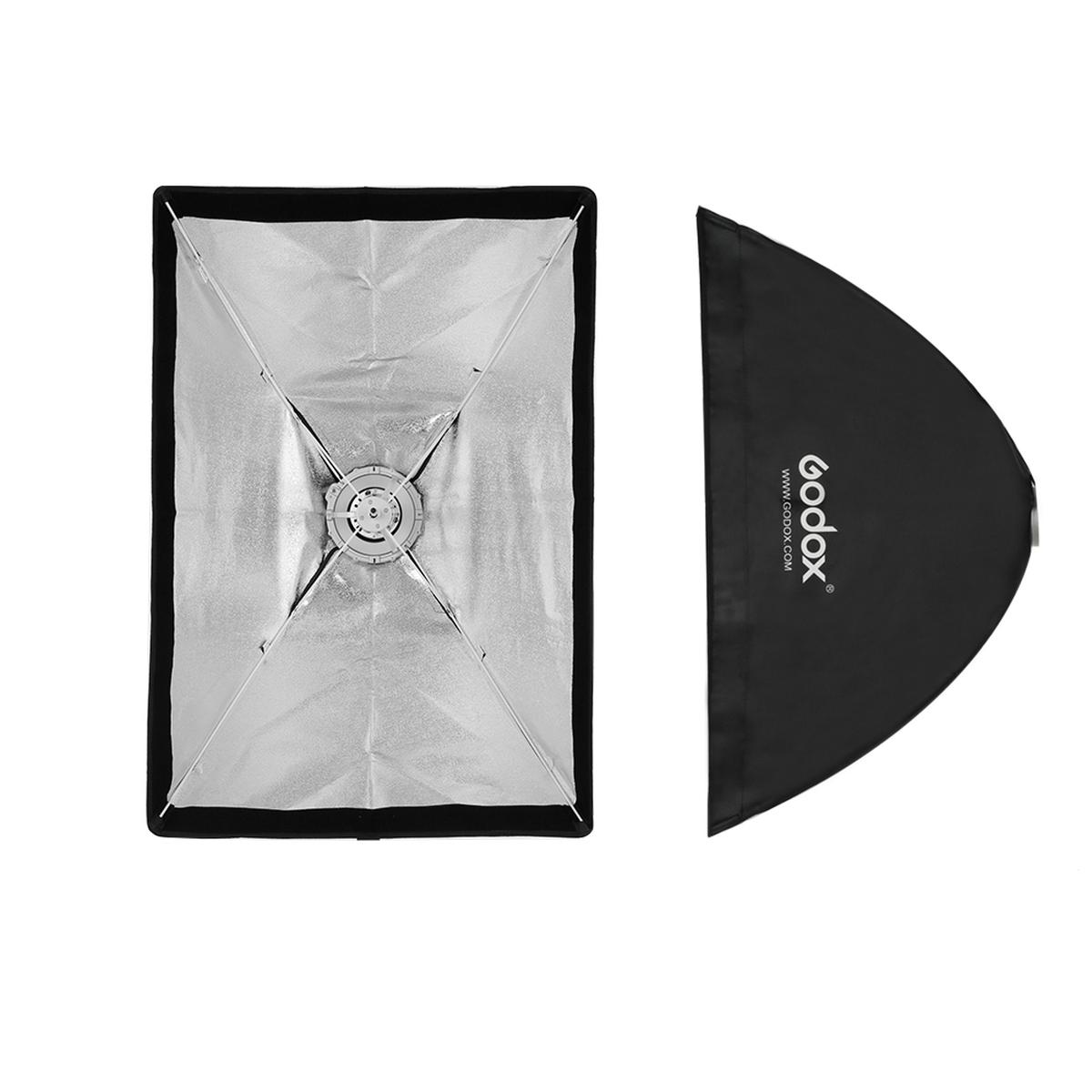Godox Umbrella Softbox Bowens 50x70 mit Grid