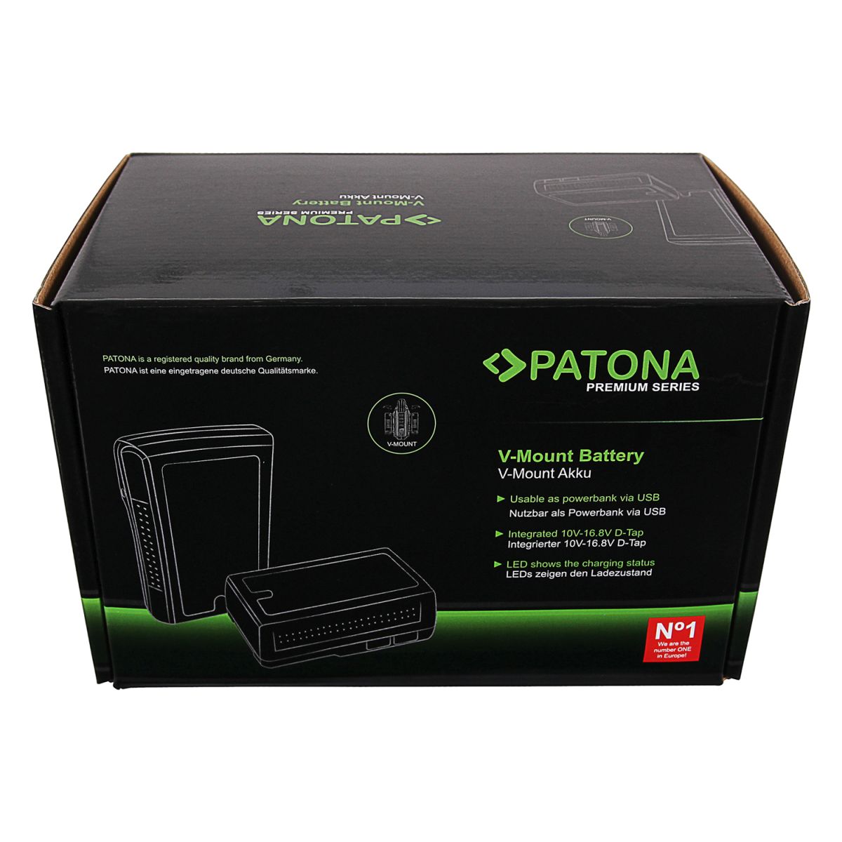 Patona V-Mount 225 Wh Premium