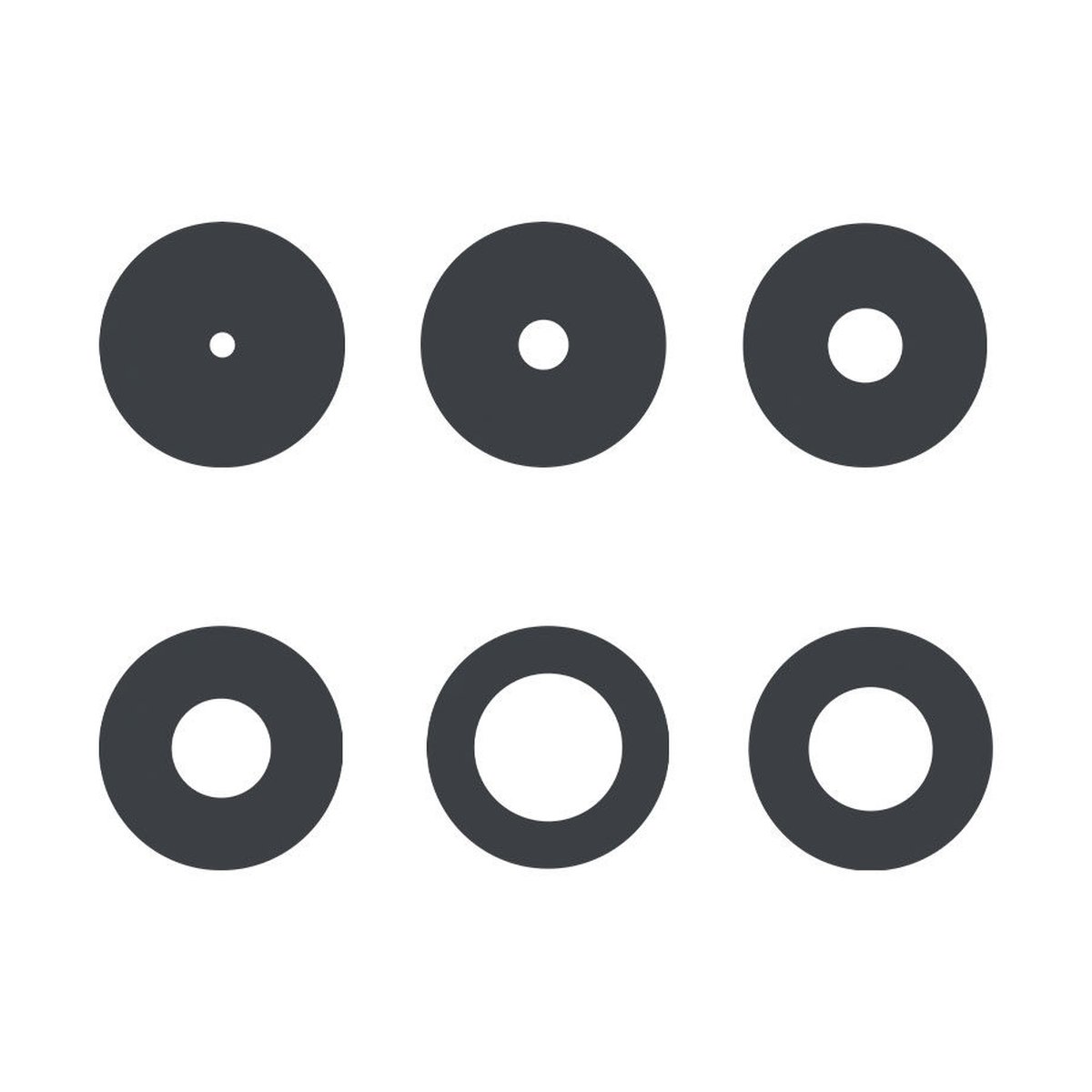 Godox GP-GS5 GOBO Set für MG1200Bi