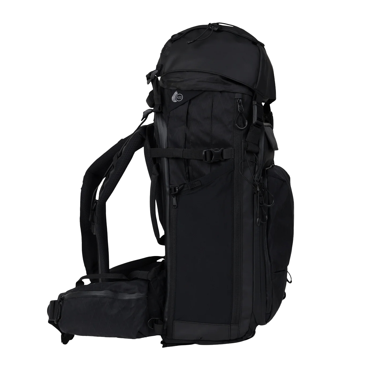 Compagnon Element Trekkpack 50 L komplett Set Schwarz 