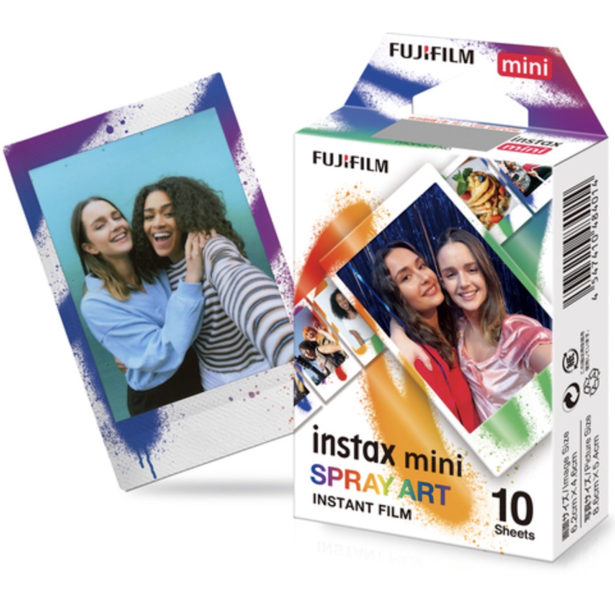 Fujifilm Instax Mini Film Spray Art Sofortbildfilm Fujifilm Instax Mini Film Spray Art Sofortbildfilm