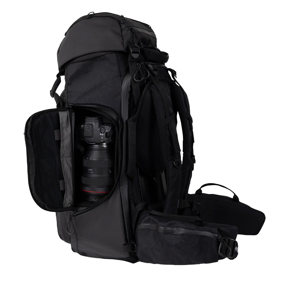 Compagnon Element Trekkpack 50 L komplett Set Schwarz 