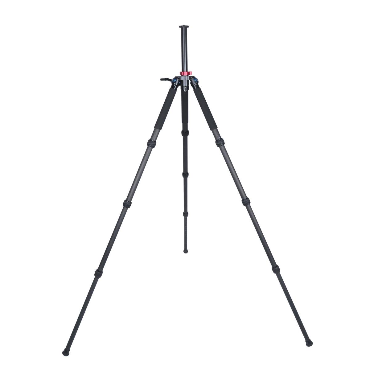 SIRUI R-4214E Reporter E - Dreibeinstativ 178 cm mit verzahnter Mittelsule Carbon ? RE-Serie