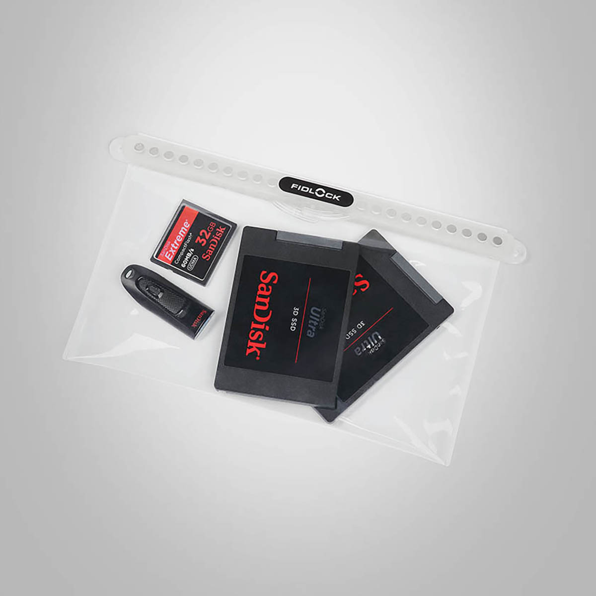 Fidlock Hermetic Dry Bag Multi Transparent