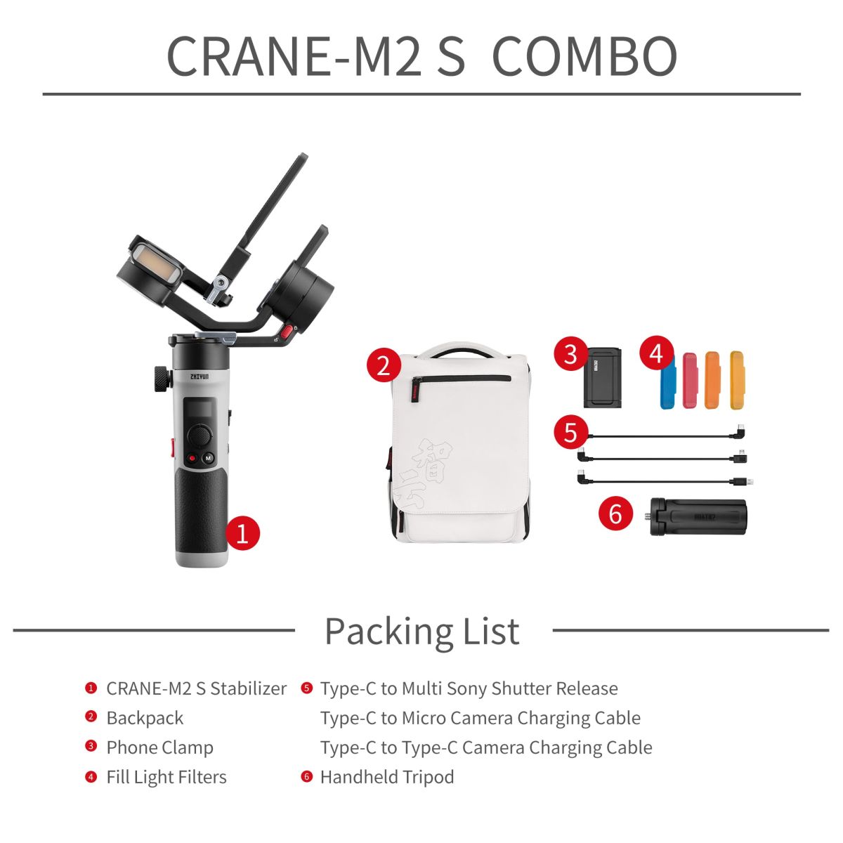 Zhiyun Crane M2S Combo Gimbal