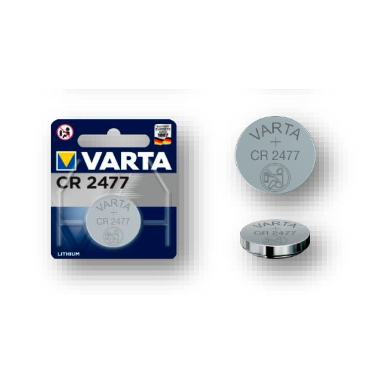 Varta Electronics CR 2477 Knopfzelle