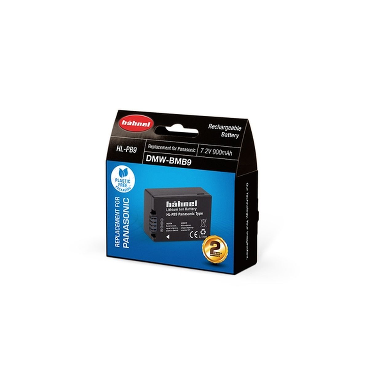 Hähnel HL-PB9 (DMW-BMB9) Akku für Panasonic
