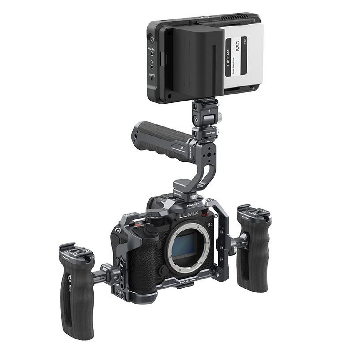 Falcam 2736 F22 & F38 Schnellwechsel Cage f. Panasonic Lumix S5