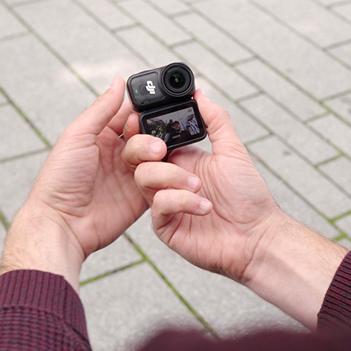 DJI Osmo Nano Mini Actionkamera für Content Creator und Sportaufnahmen