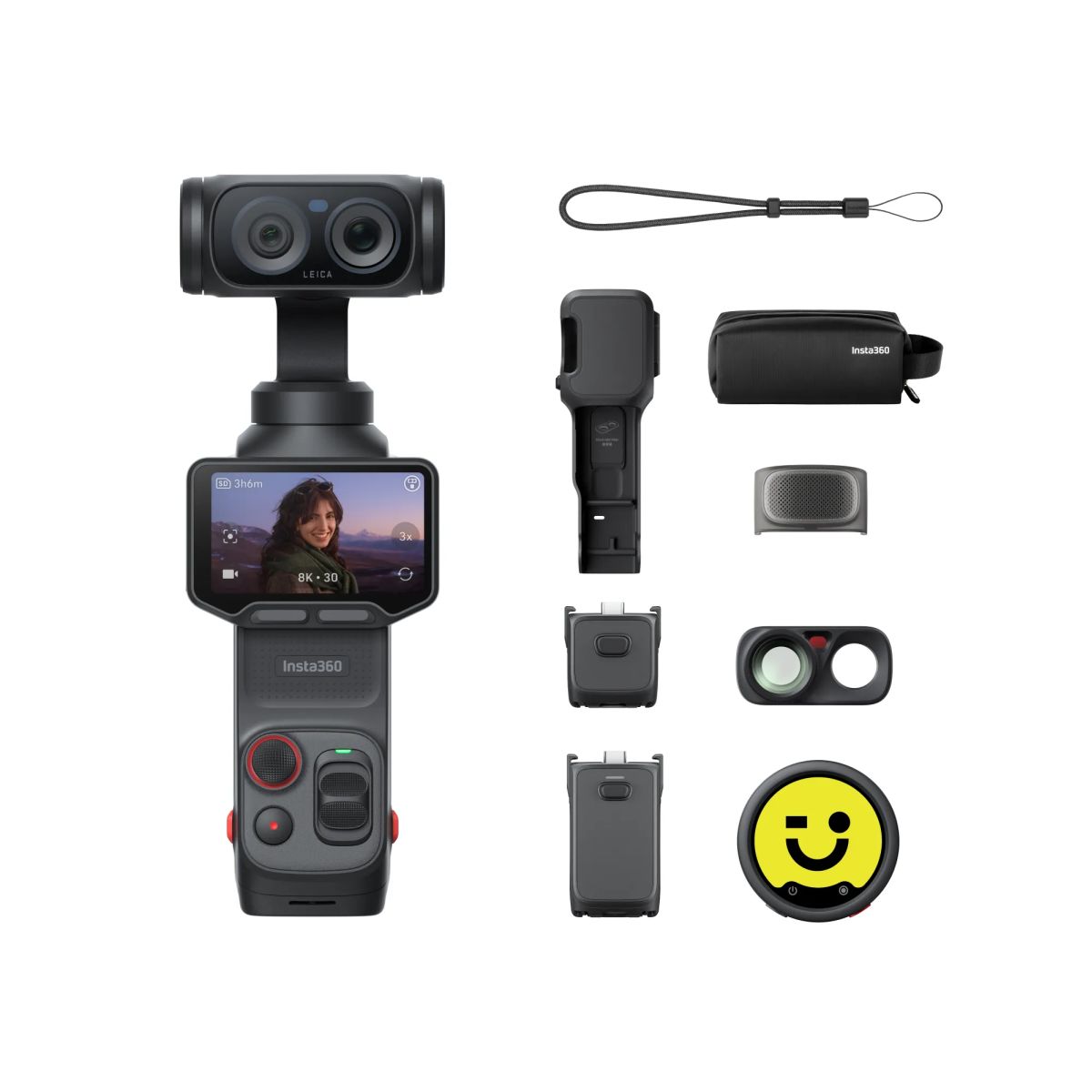 Insta360 Luna Ultra Creator Bundle Nachtschwarz