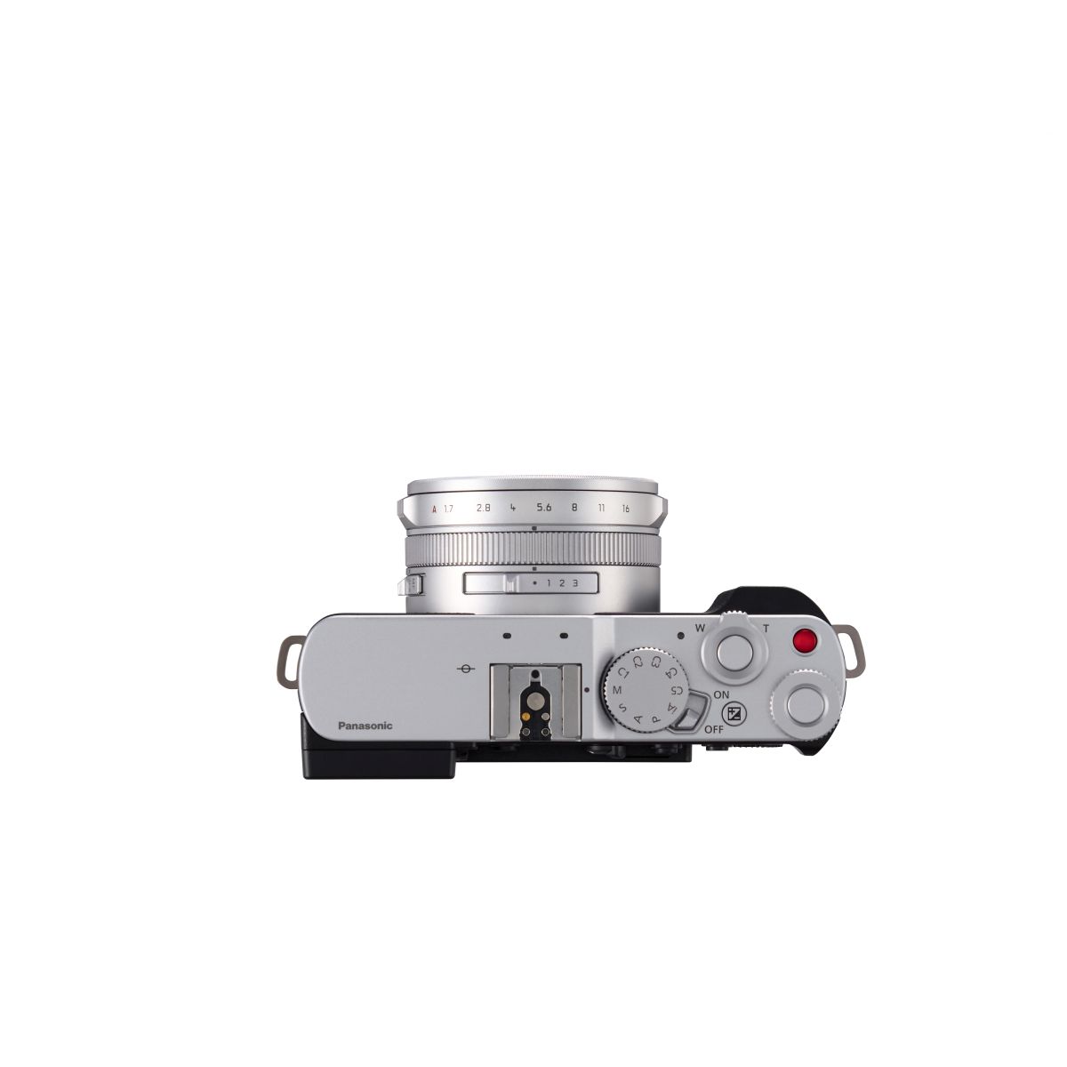 Panasonic Lumix DC-L10 Silber Vorderansicht liegend