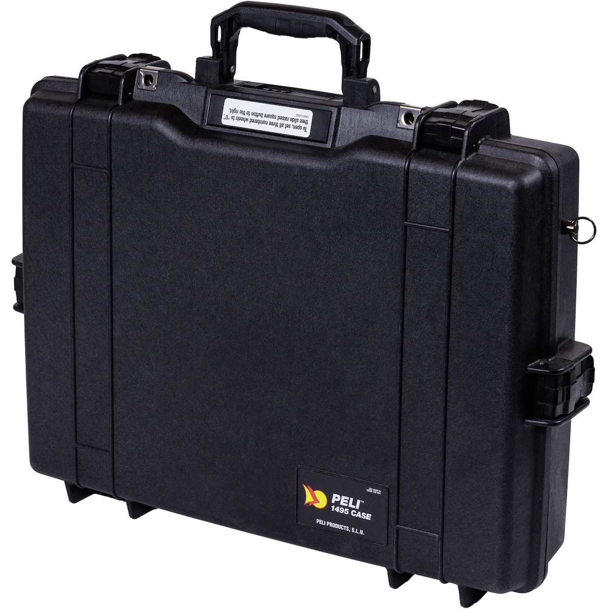 Peli Case 1495 mit Schaumstoff schwarz