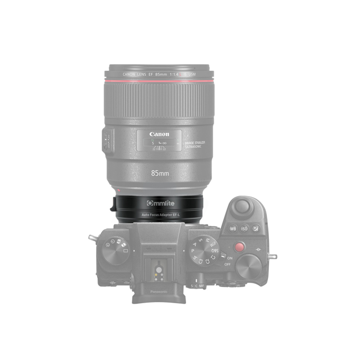 Commlite AF Adapter Canon EF an L-Mount