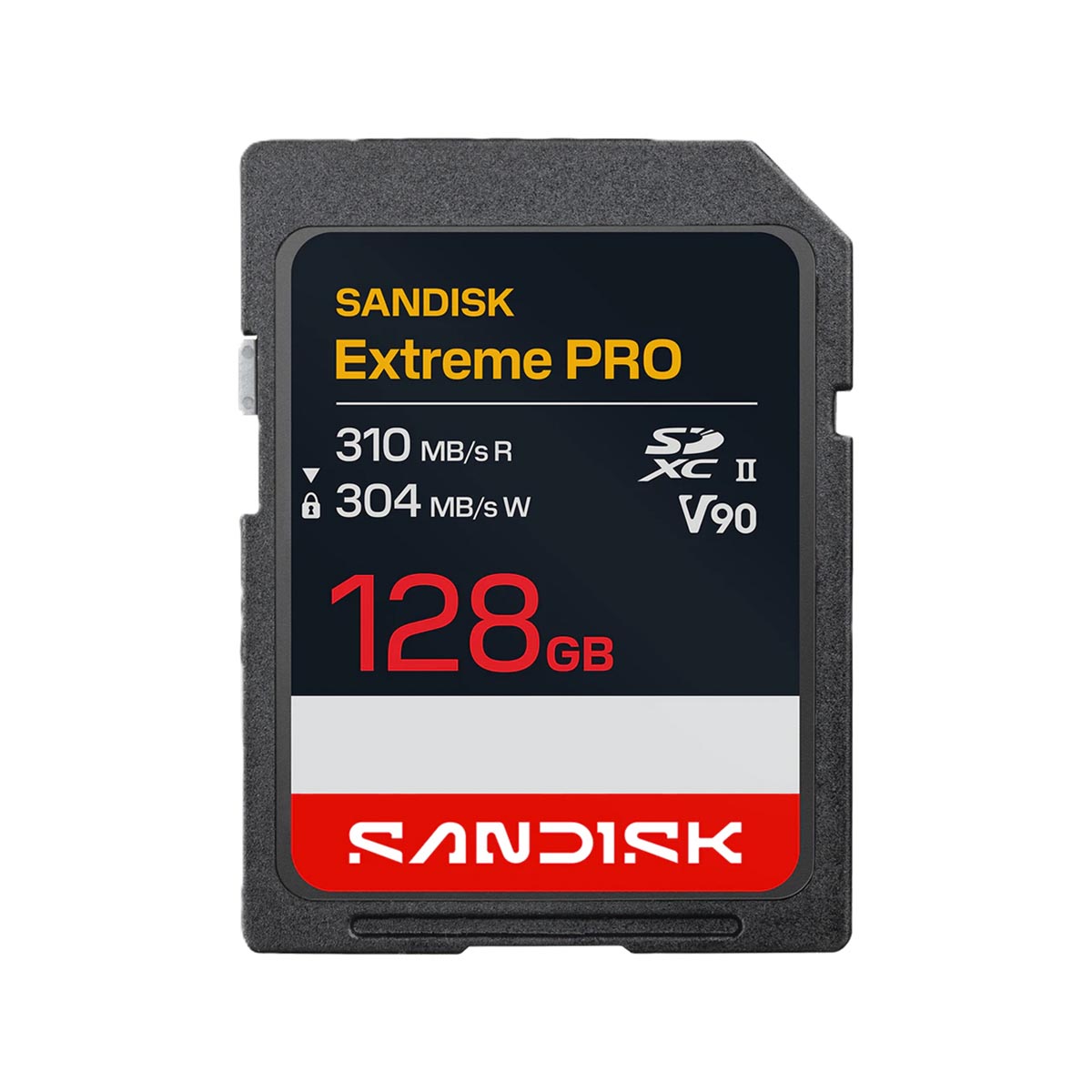 SanDisk 128 GB SDXC Extreme PRO UHS-II V90-Karte 310 MB/s