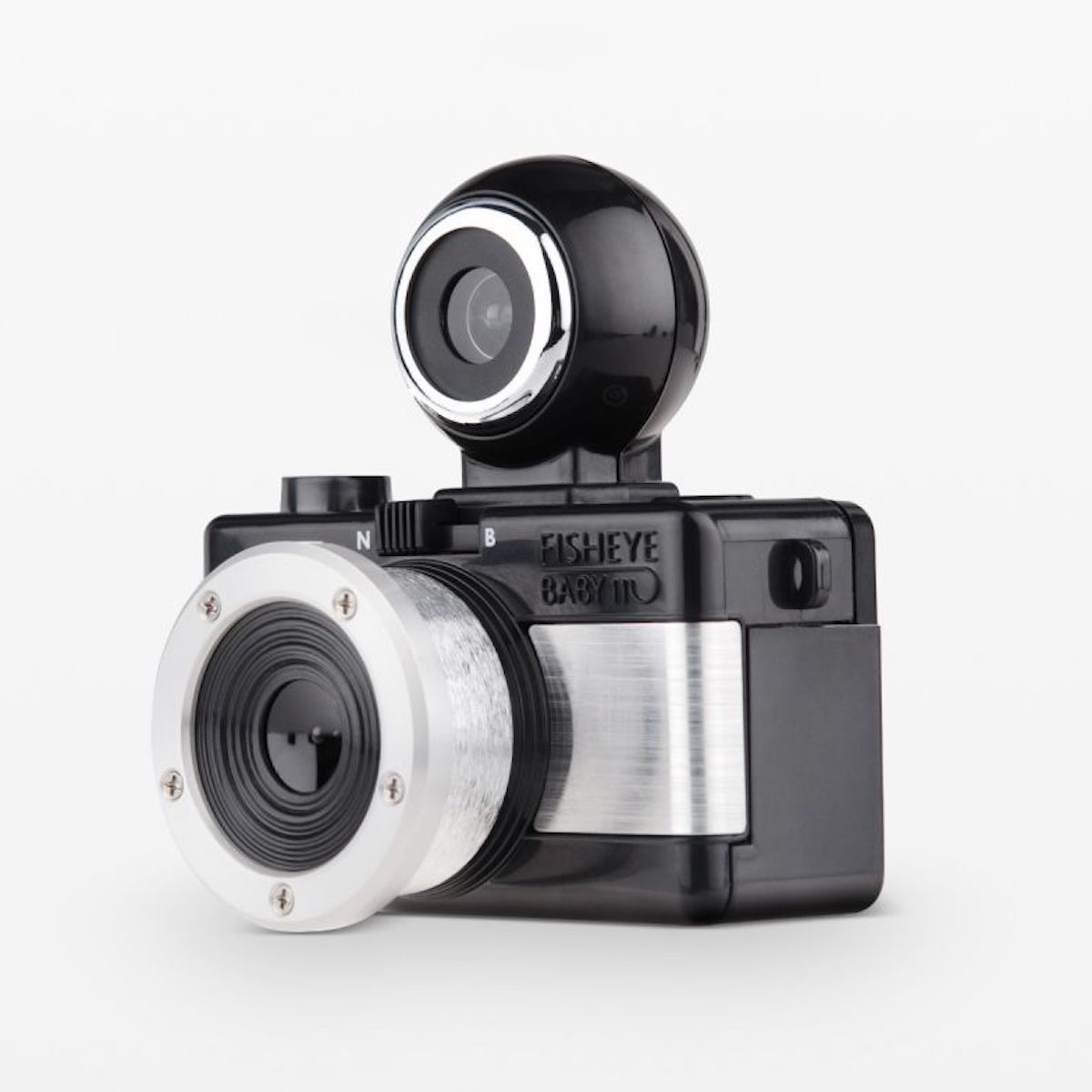 Lomography Fisheye Baby 110 Metal Schwarz Lomography Fisheye Baby 110 Metal Schwarz