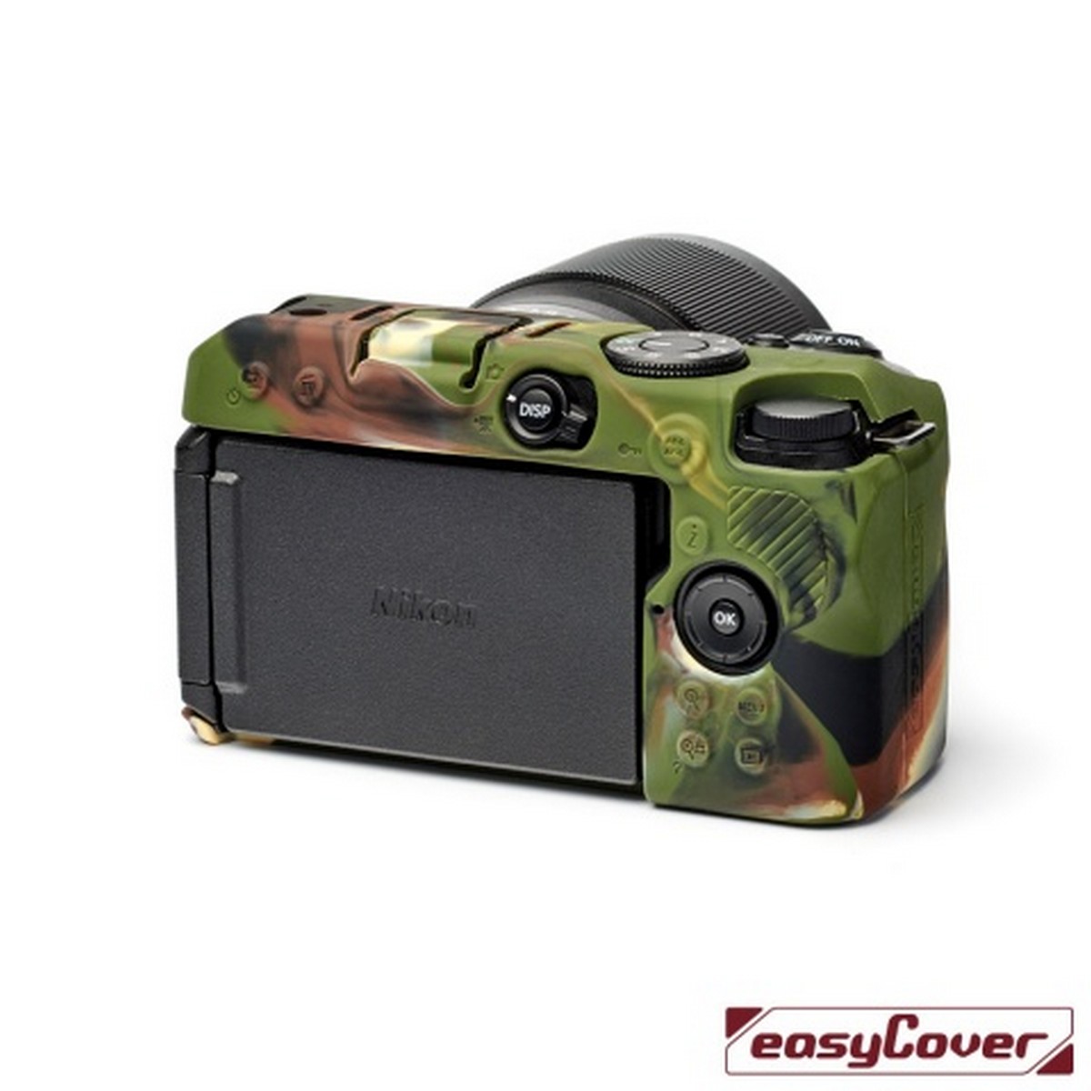 Easycover Silikon-Schutzhülle für Nikon Z30 Camouflage