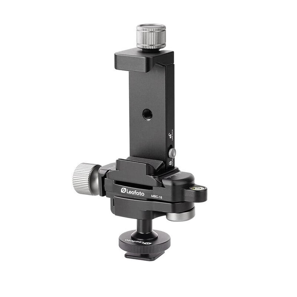 Leofoto FA-01+MBC-18+PC-90II Kugelkopf + Arca-Swiss Kupplung + Smartphone-Halterung Leofoto FA-01+MBC-18+PC-90II Kugelkopf + Arca-Swiss Kupplung + Smartphone-Halterung