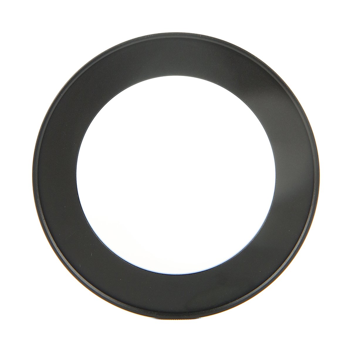 Caruba Step-up/down Ring 62mm - 72mm - Frontansicht schwarzer Adapterring