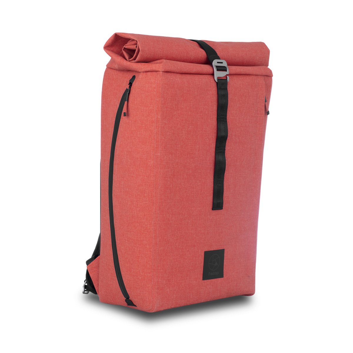 F-Stop DYOTA 20 Rooibos Tea (gebranntes orange) - Roter Roll-Top-Rucksack, Frontansicht