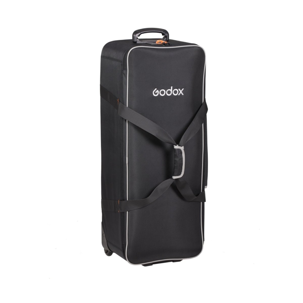 Godox CB-06 Tragetasche - Frontansicht der Godox Transporttasche mit Rollen