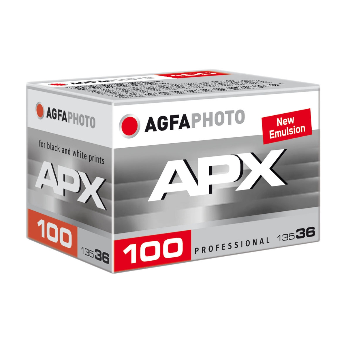 AgfaPhoto APX Prof 100 135/36 SW-Kleinbildfilm AgfaPhoto APX Prof 100 135/36 SW-Kleinbildfilm