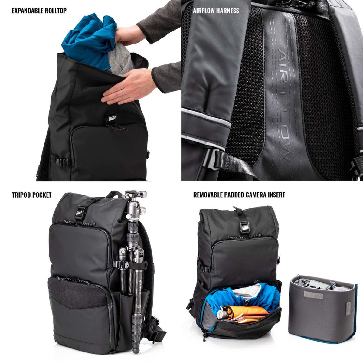 Tenba DNA 16 DSLR Rucksack Schwarz