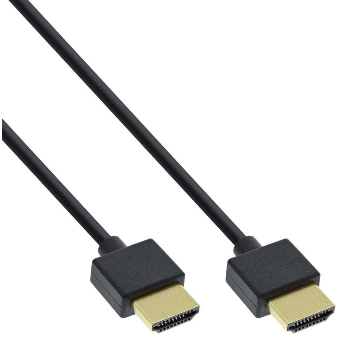 InLine HDMI-A auf HDMI-A Superslim Kabel 1m