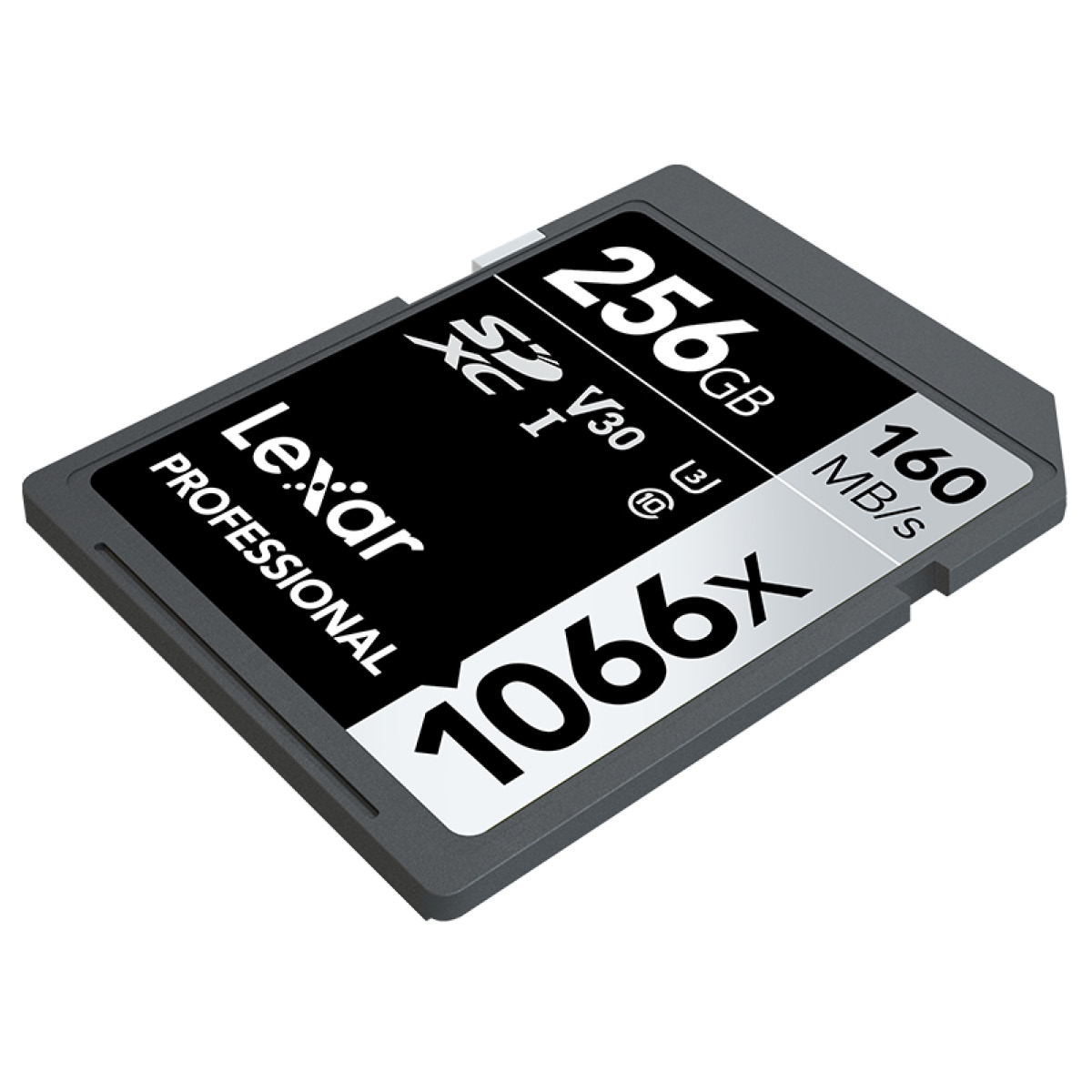 Lexar 256 GB SD 1066x V30 Pro Silver