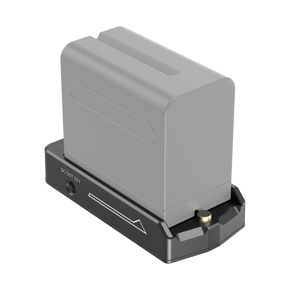 SmallRig 3018 NP-F Batterieadapterplatte - NP-F Akku auf Adapterplatte mit DC 12V Ausgang