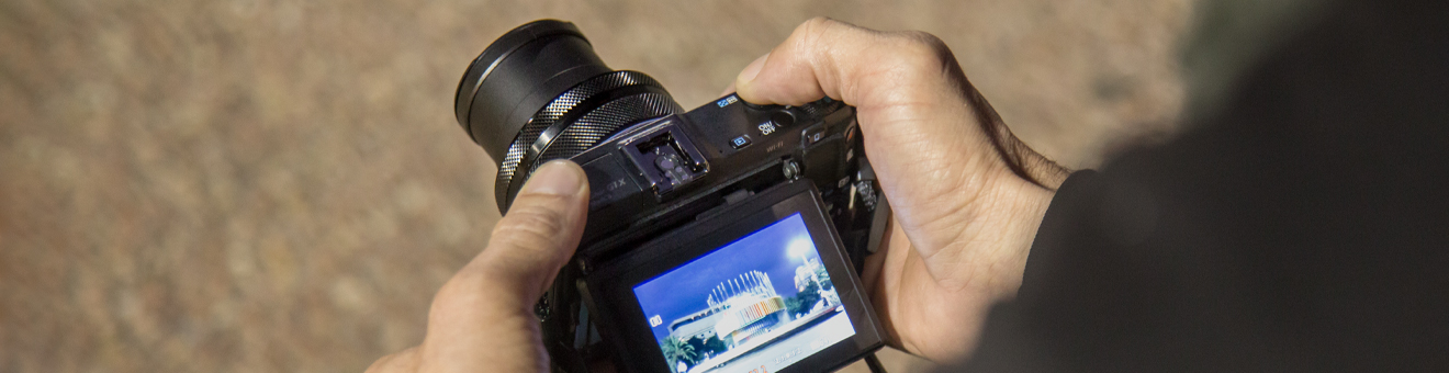 Powershot G1 X Mark II Bedienung einer Kompaktkamera
