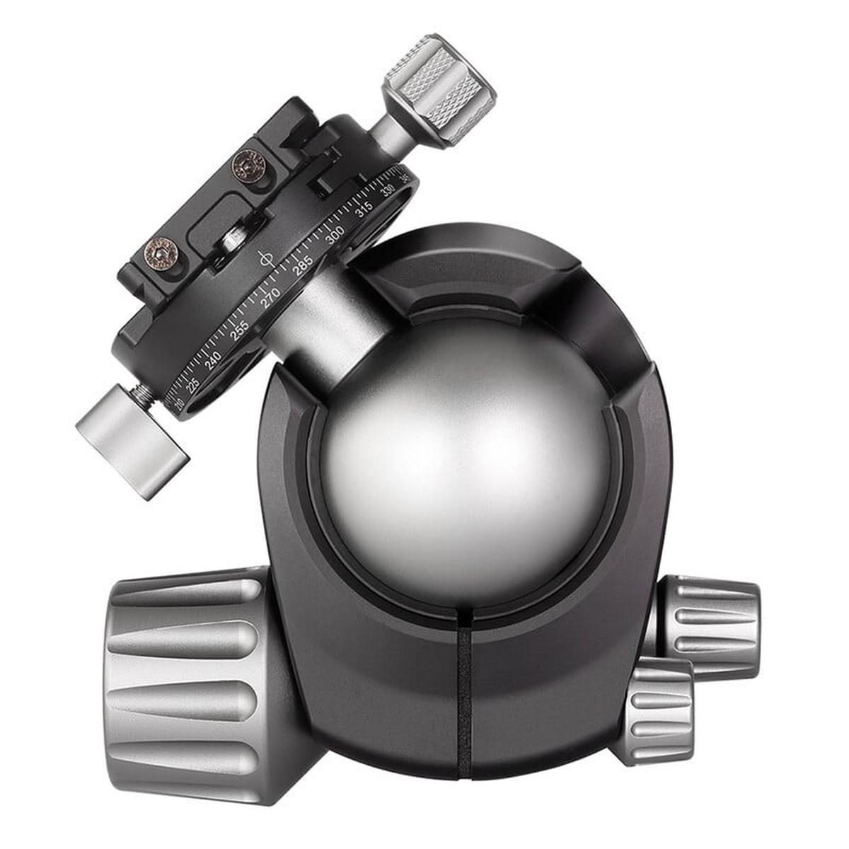 Leofoto Stativ-Kugelkopf LH-55R, Dual-Panoramafunktion + Schnellwechselplatte NP-60 Leofoto Stativ-Kugelkopf LH-55R, Dual-Panoramafunktion + Schnellwechselplatte NP-60