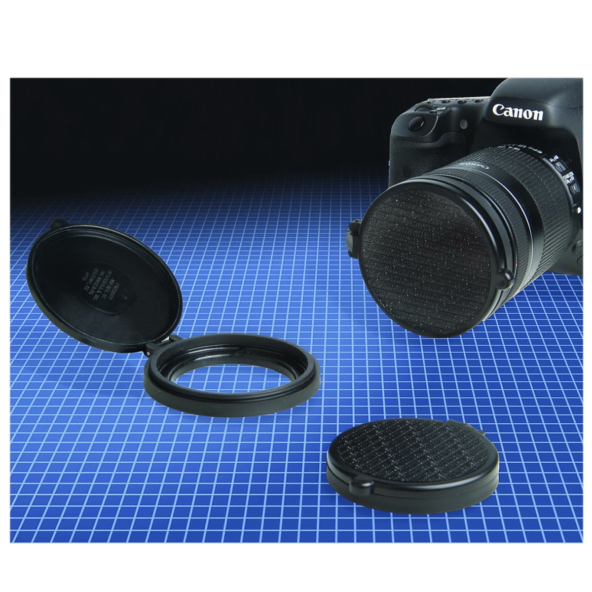 OP/TECH Fast Cap 55 mm mit Metallring