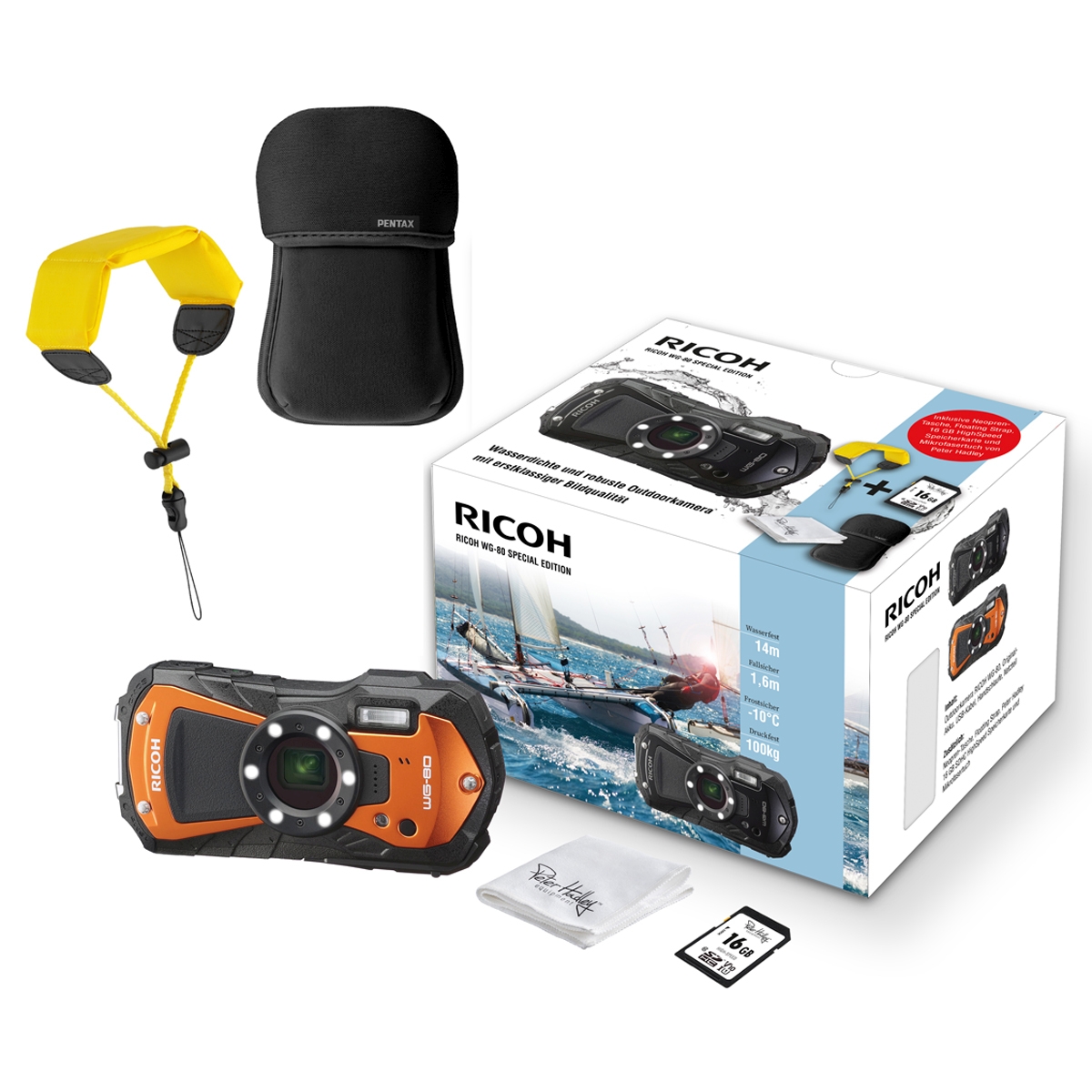 Ricoh WG-80 Kit Orange