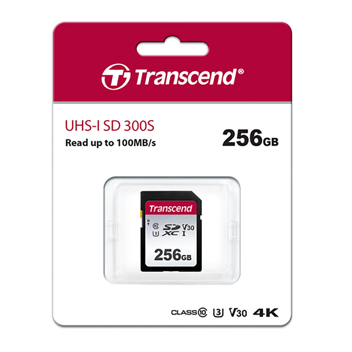 Transcend 256 GB SDXC-Karte 300S UHS-I 100/40MB/S