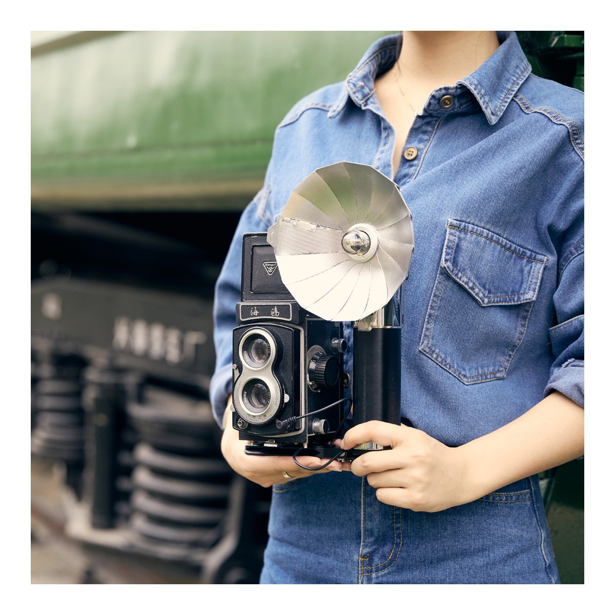 Godox Lux Master Retro Camera Flash Black