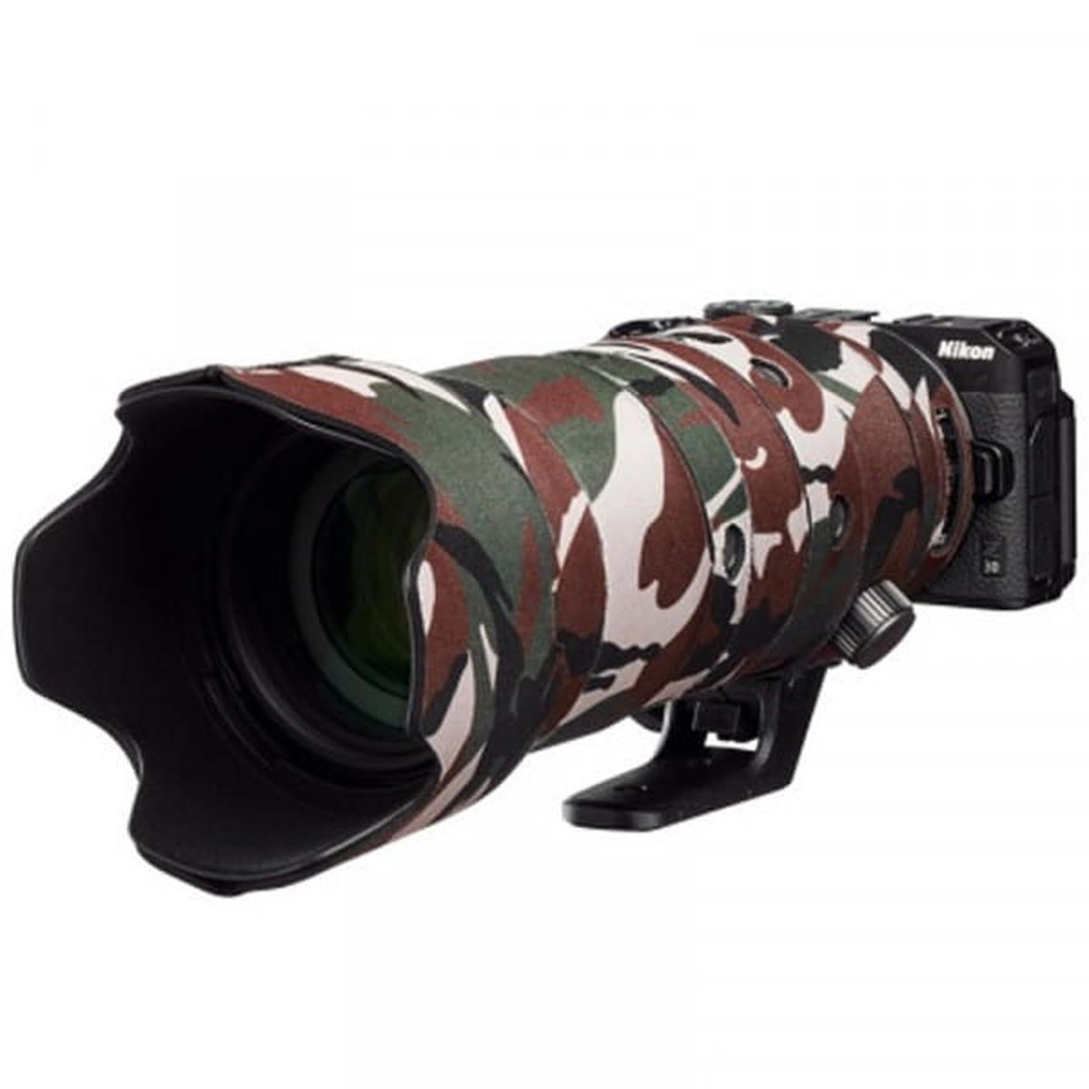 easyCover Lens Oak Objektivschutz für Nikkor Z 70-200mm f/2.8 VR S Green Camouflage