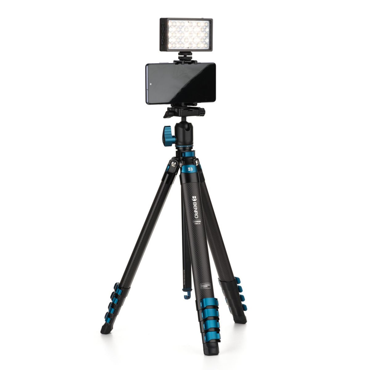 Benro Blackbird CF 1 Series 5 Sektionen Stativ mit N00P Head Ansicht Anwendung