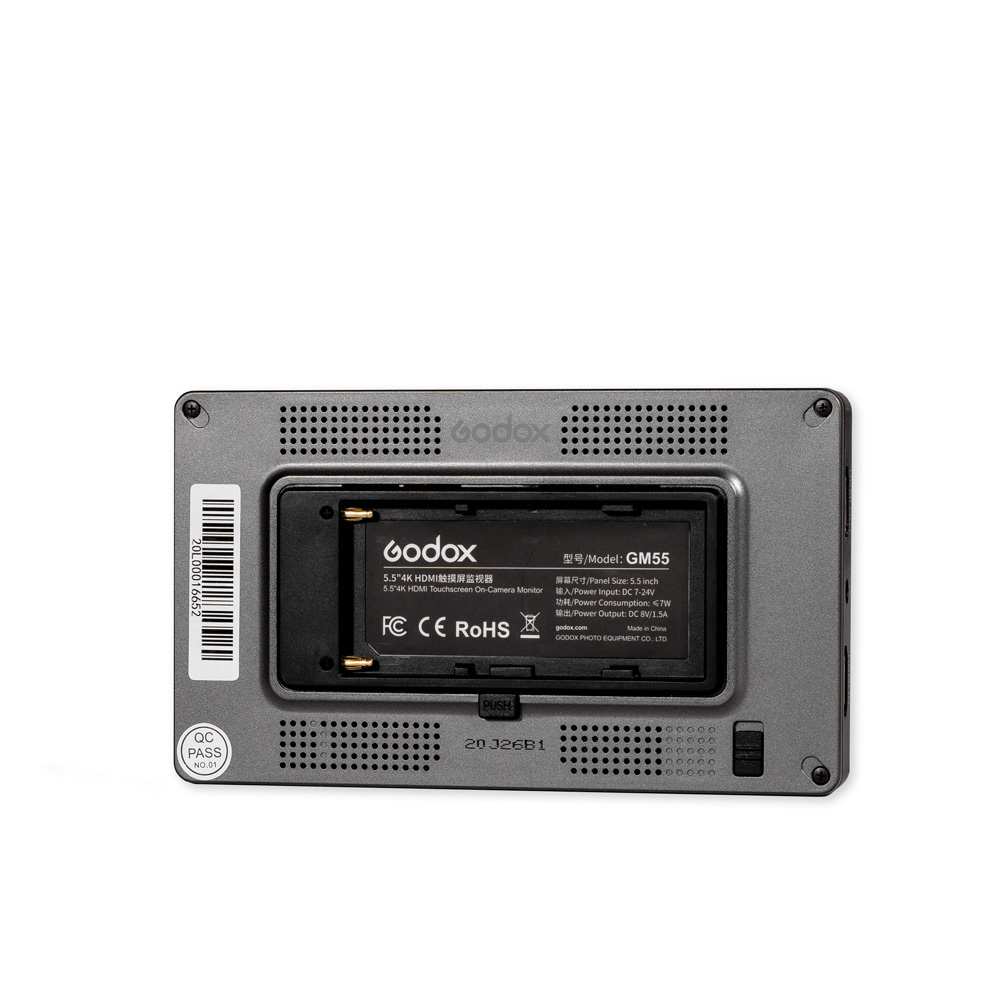 Godox GM55 4K HDMI Touchscreen 5,5" On-camera Monitor 