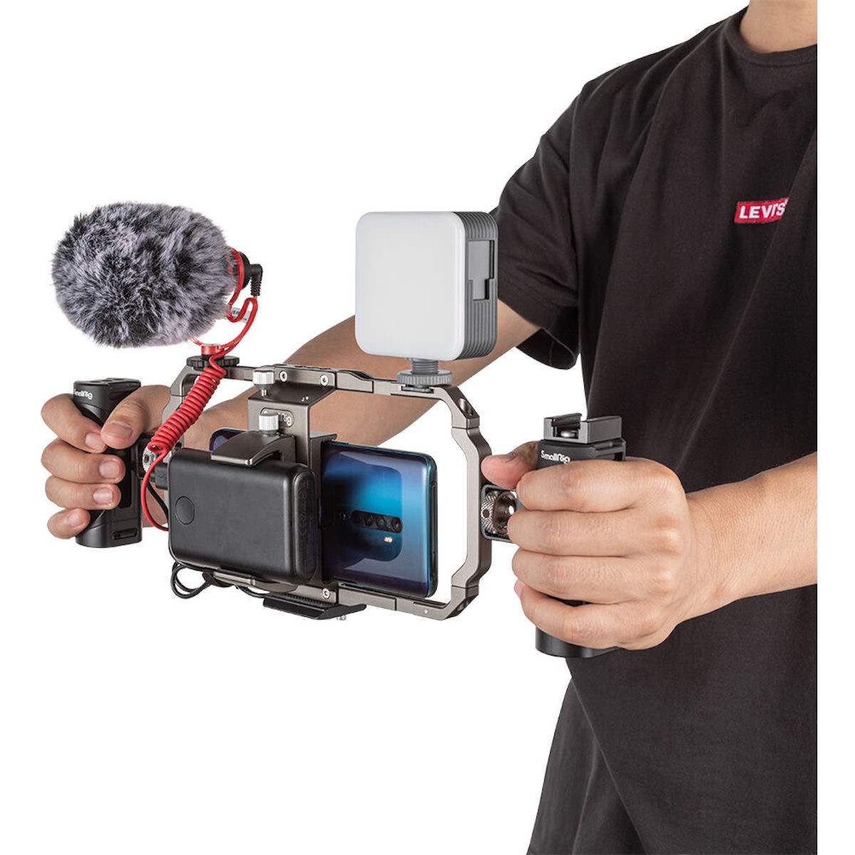 SmallRig 3384 Handy-Video-Rig Pro Kit für Vlogging / Streaming