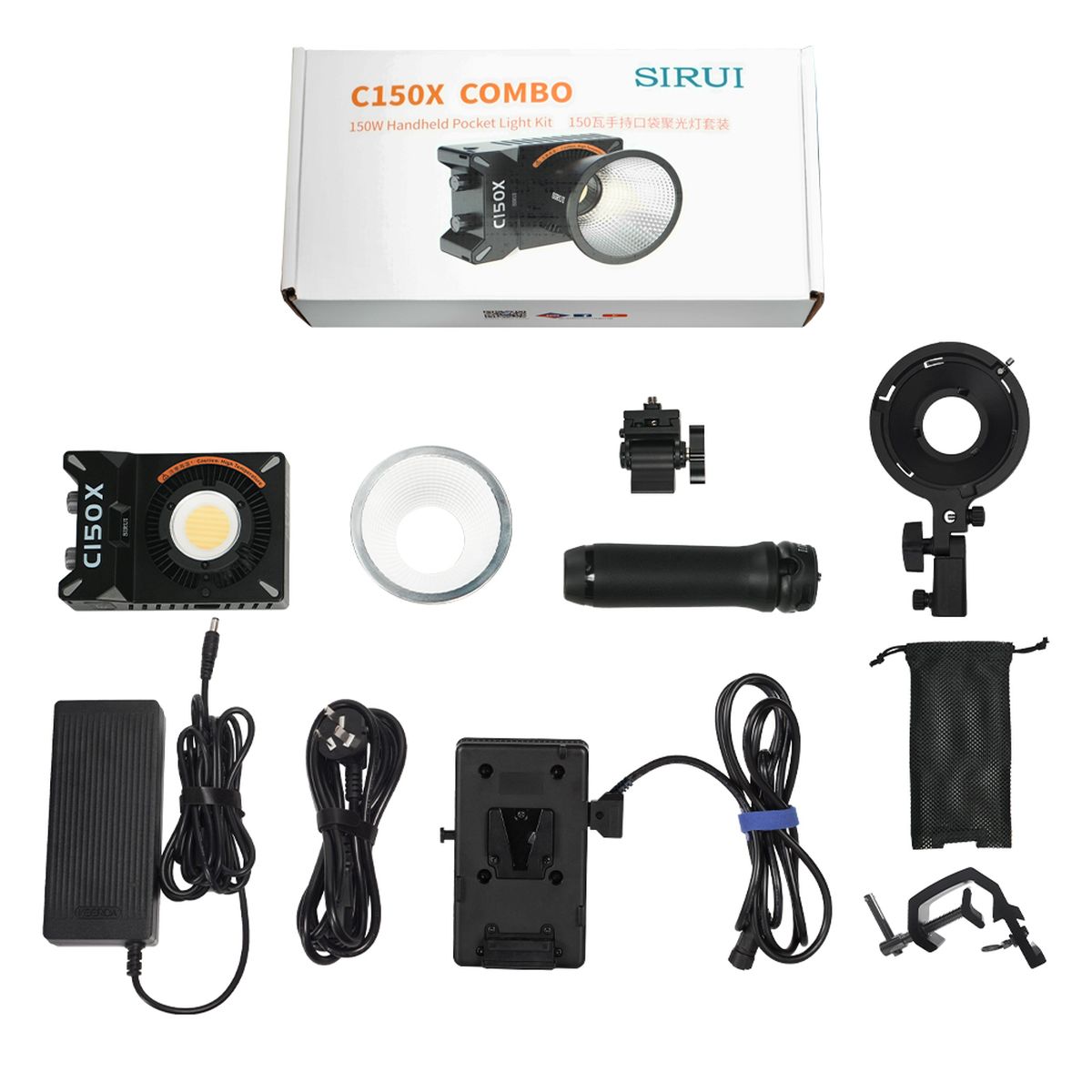 Sirui C150X Combo Mini LED Bicolor Leuchte